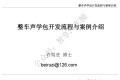许雪莹博士40页PPT:整车声学包开发流程与案例