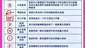 四十种机械制图符号及含义,一定有你不知道的 四十种机械制图符号及含义,一定有你不知道的