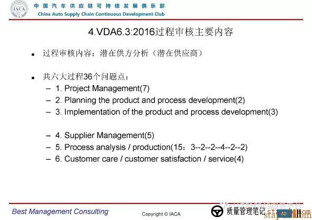 VDA6.3-2016审核员培训教材(完整版) VDA6.3-2016审核员培训教材(完整版)