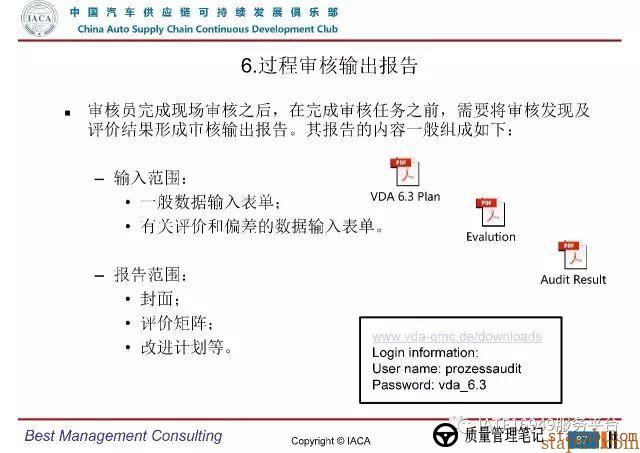 VDA6.3-2016审核员培训教材(完整版) VDA6.3-2016审核员培训教材(完整版)