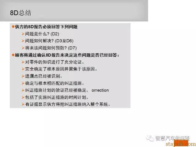 如何写一份让客户满意的8D报告 如何写一份让客户满意的8D报告