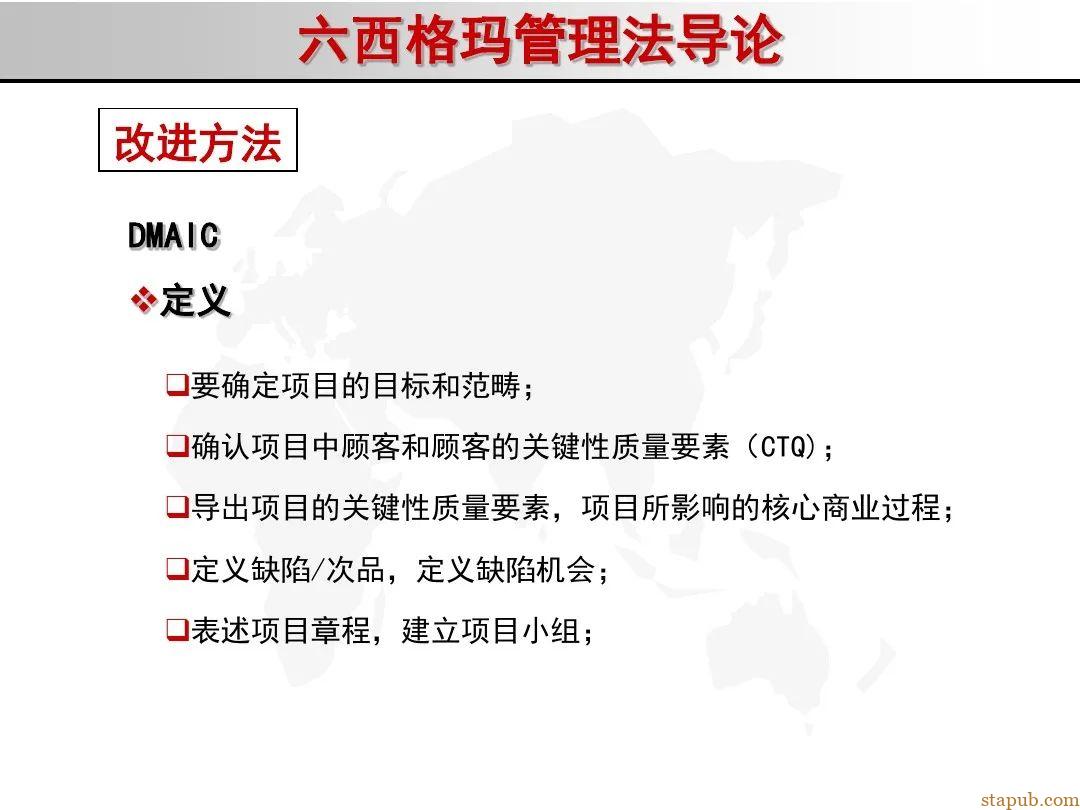 6 sigma入门教材 6 sigma入门教材