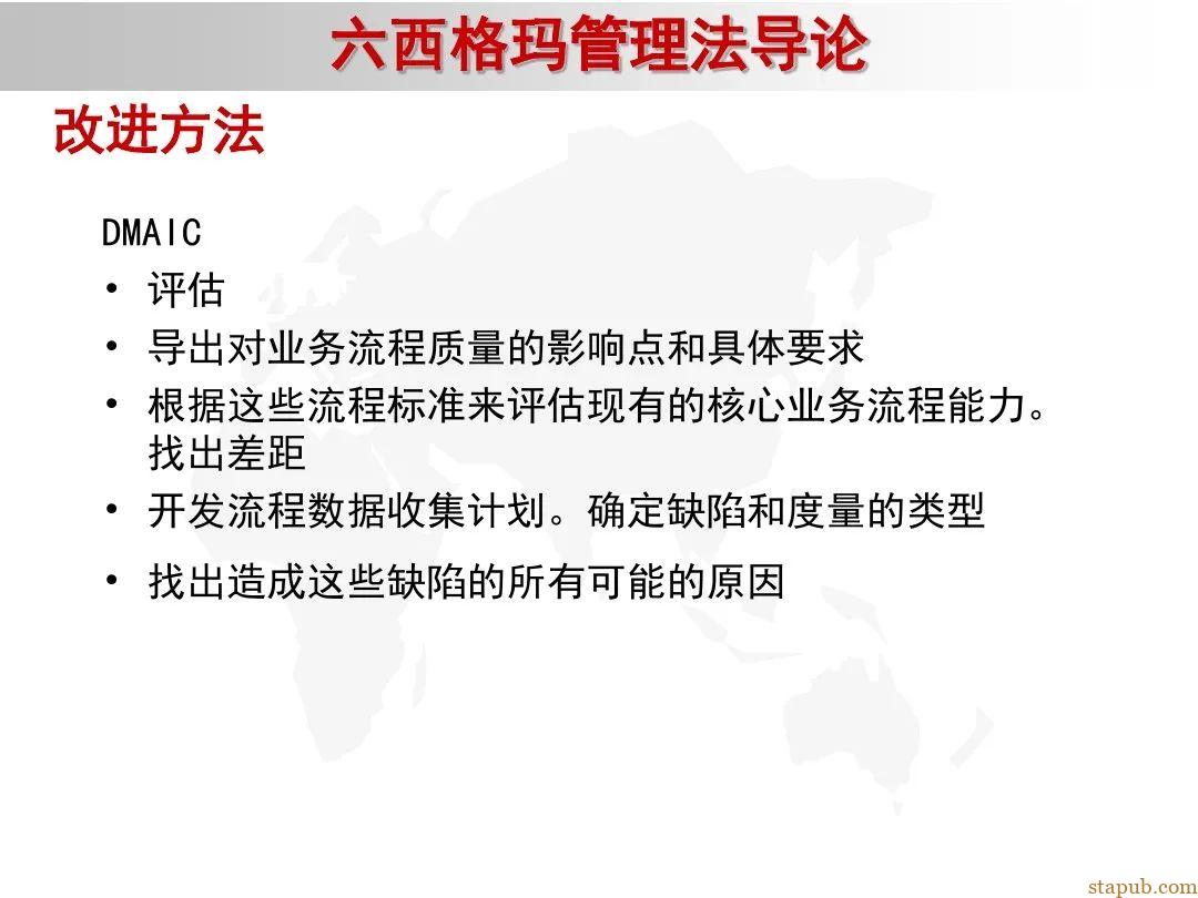 6 sigma入门教材 6 sigma入门教材