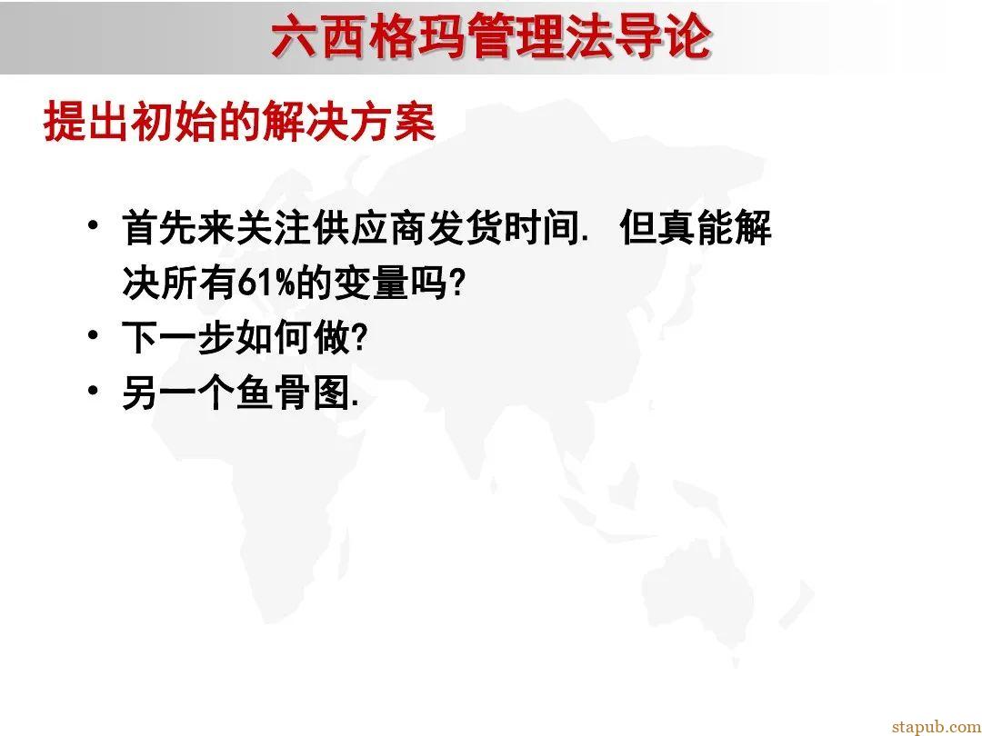 6 sigma入门教材 6 sigma入门教材