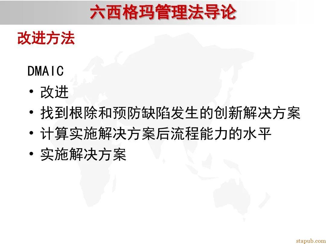 6 sigma入门教材 6 sigma入门教材