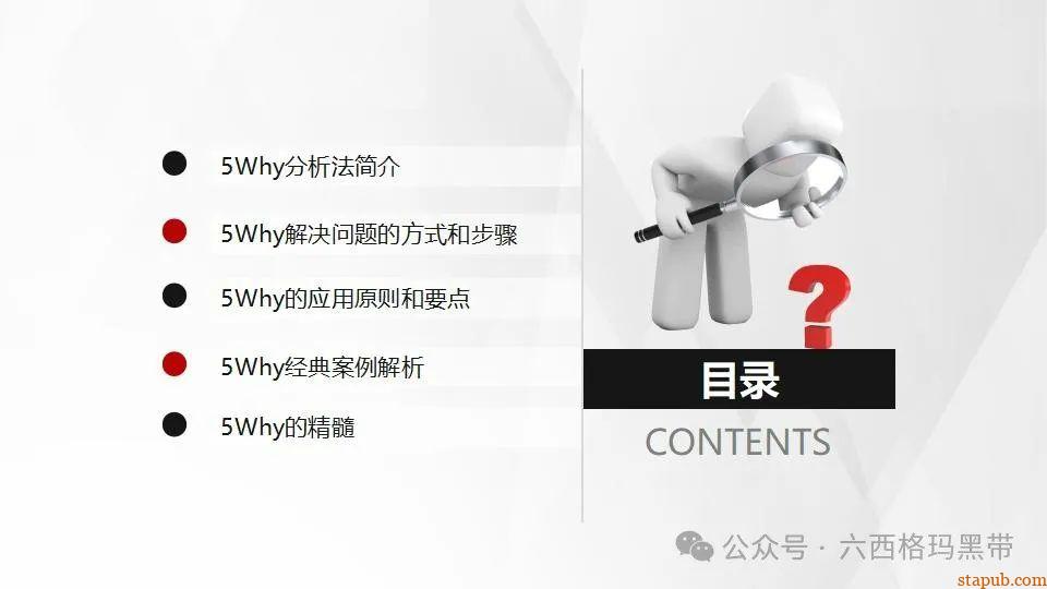 5Why问题分析法培训PPT 5Why问题分析法培训PPT