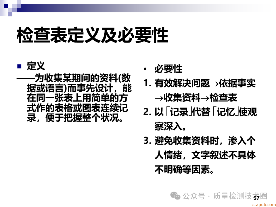 QC七大手法 QC七大手法