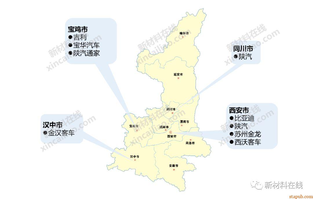 一文看懂全国各省市汽车主机厂分布图及其产能 一文看懂全国各省市汽车主机厂分布图及其产能