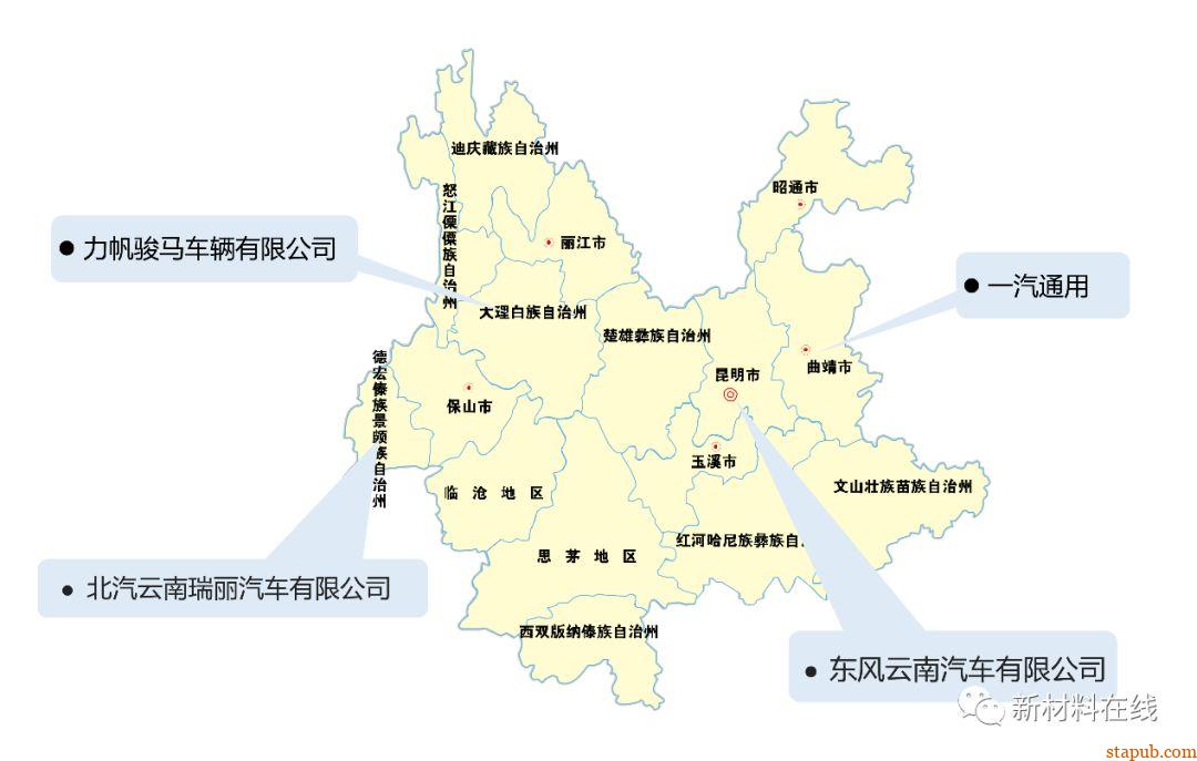 一文看懂全国各省市汽车主机厂分布图及其产能 一文看懂全国各省市汽车主机厂分布图及其产能
