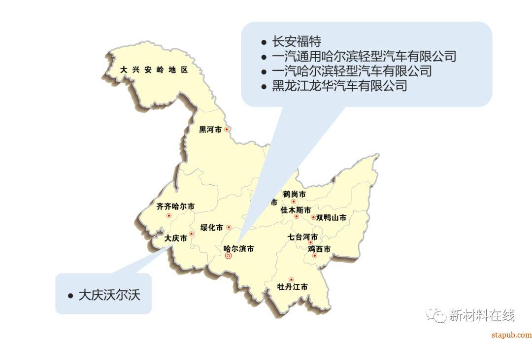 一文看懂全国各省市汽车主机厂分布图及其产能 一文看懂全国各省市汽车主机厂分布图及其产能