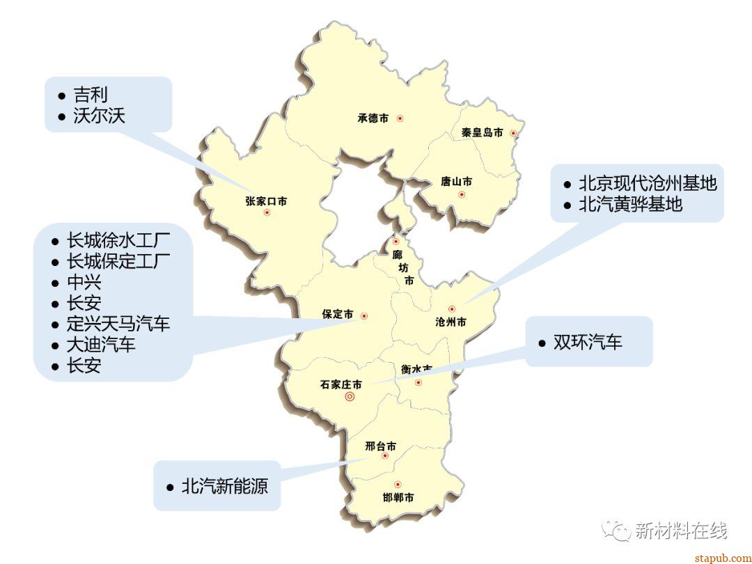 一文看懂全国各省市汽车主机厂分布图及其产能 一文看懂全国各省市汽车主机厂分布图及其产能