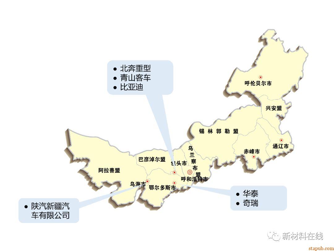 一文看懂全国各省市汽车主机厂分布图及其产能 一文看懂全国各省市汽车主机厂分布图及其产能