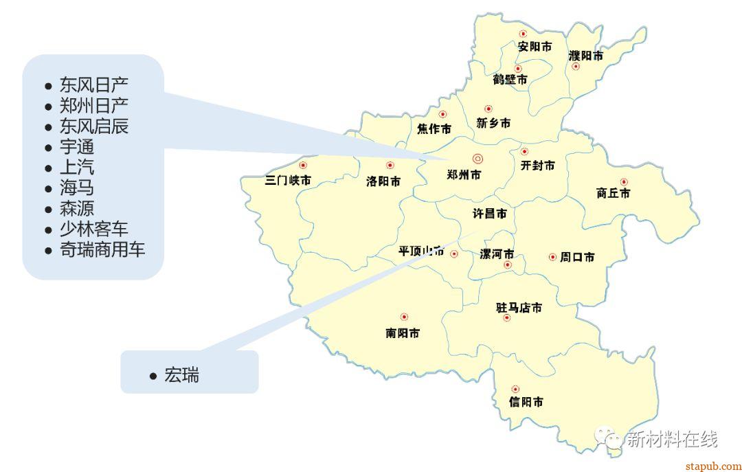 一文看懂全国各省市汽车主机厂分布图及其产能 一文看懂全国各省市汽车主机厂分布图及其产能