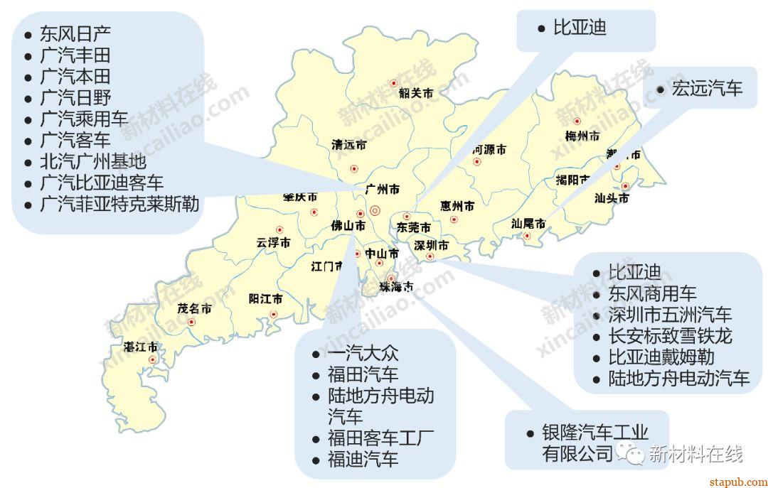 一文看懂全国各省市汽车主机厂分布图及其产能 一文看懂全国各省市汽车主机厂分布图及其产能