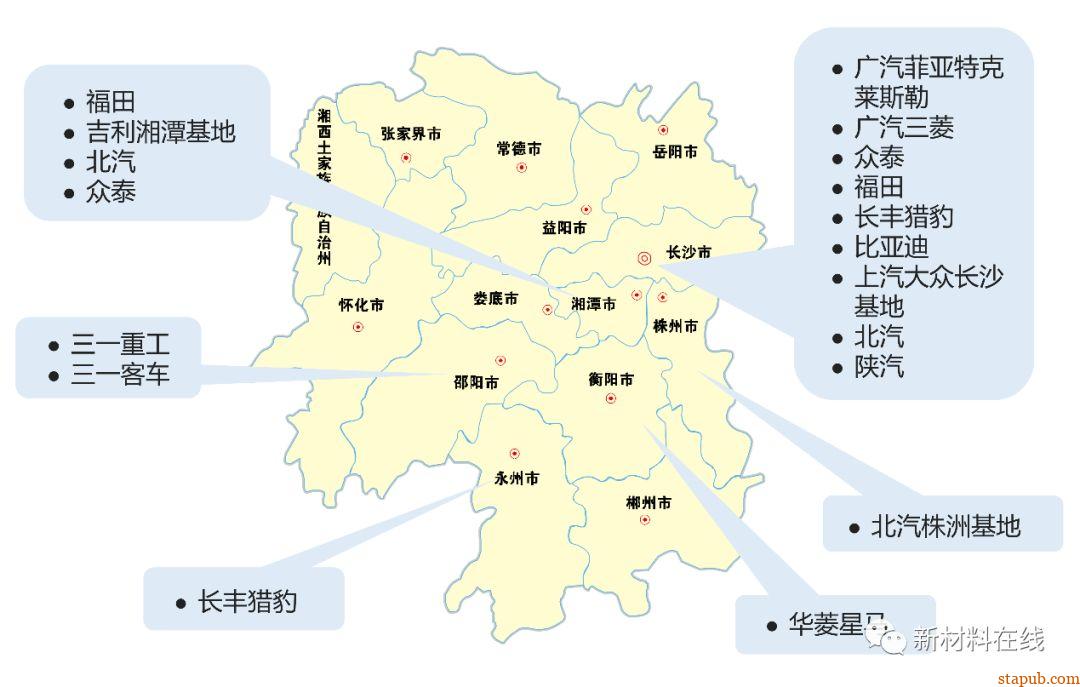 一文看懂全国各省市汽车主机厂分布图及其产能 一文看懂全国各省市汽车主机厂分布图及其产能