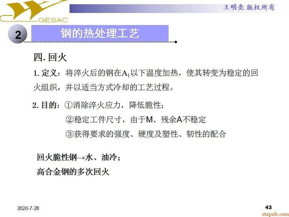 讲透热处理基本知识及工艺原理 -42
