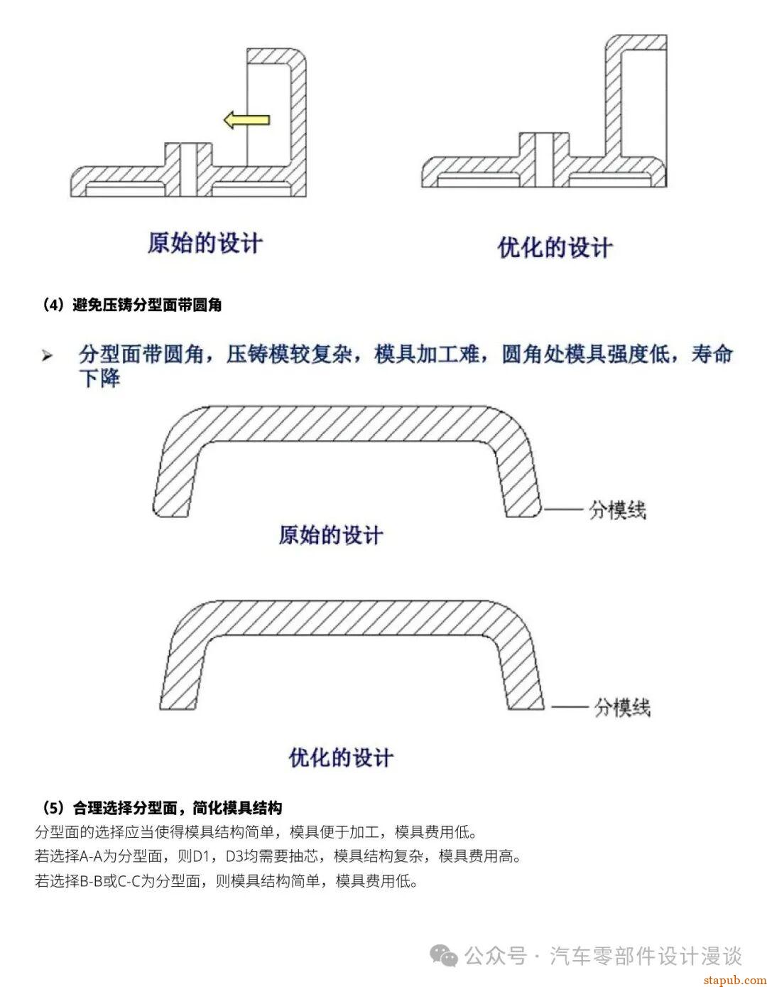一文讲清压铸件结构设计14大原则！（面向DFM、DFA的设计） -12