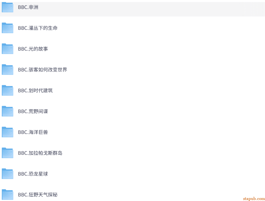 【记录】78部BBC纪录片儿童必看视频完整专题，972GB