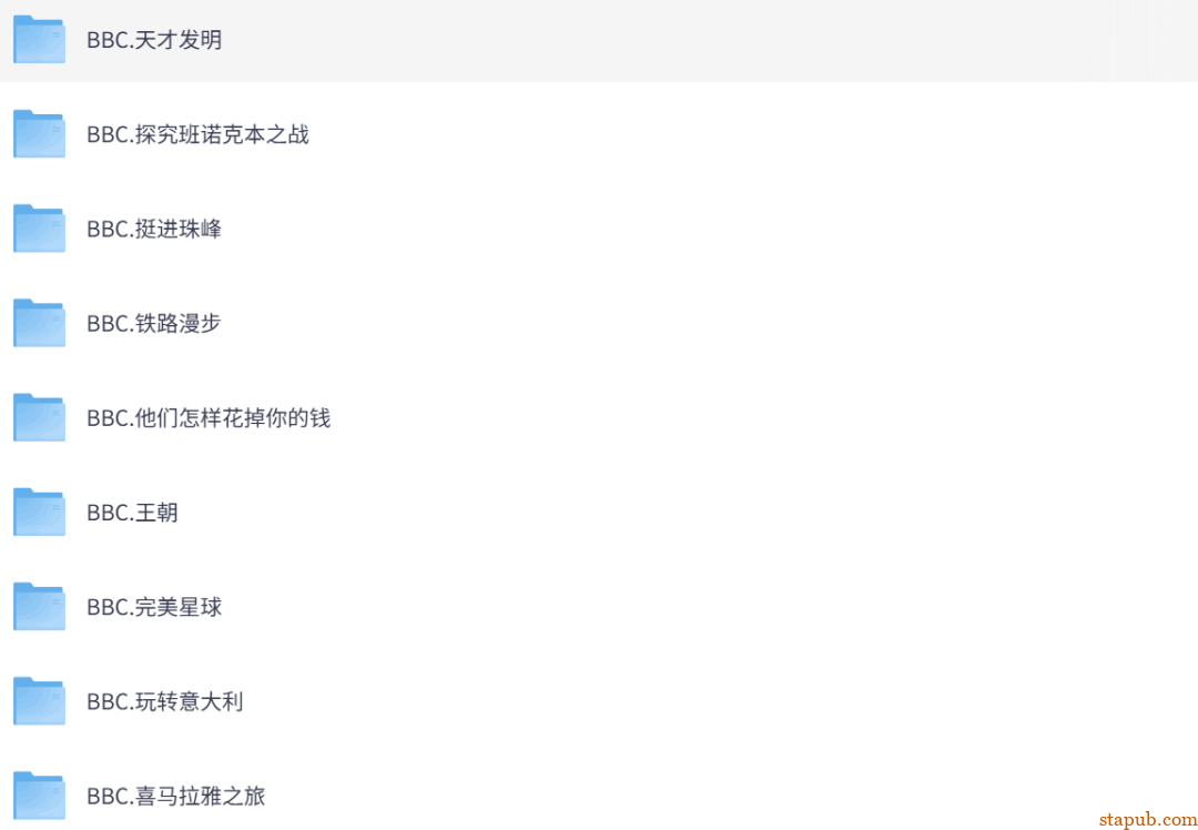 【记录】78部BBC纪录片儿童必看视频完整专题，972GB