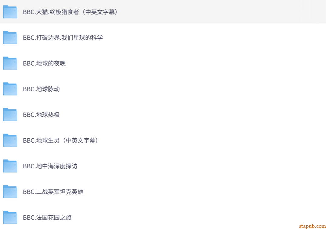 【记录】78部BBC纪录片儿童必看视频完整专题，972GB