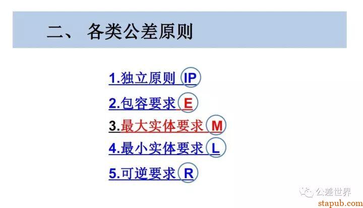 GD&T最详细的公差原则讲解
