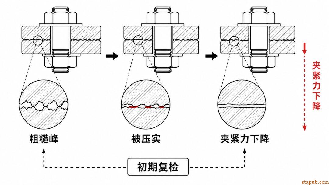 为什么螺栓拧紧力矩达标,运行后还是松 为什么螺栓拧紧力矩达标,运行后还是松