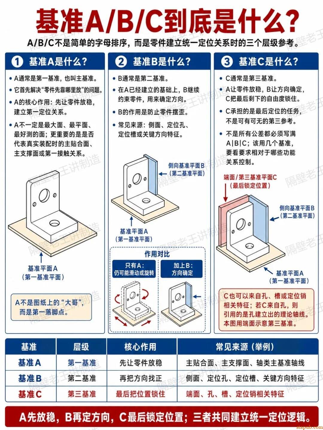 一次讲清基准A/B/C