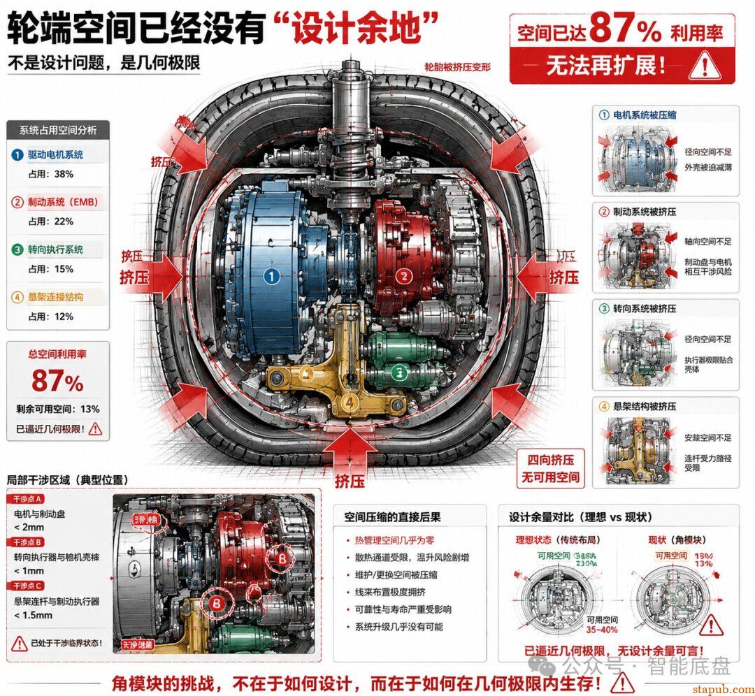 智能角模块,到底难在哪里?——一场被物理定律逼出来的底盘架构战争 智能角模块,到底难在哪里?——一场被物理定律逼出来的底盘架构战争