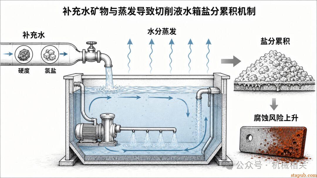 为什么切削液浓度正常，机床和工件还是会生锈？