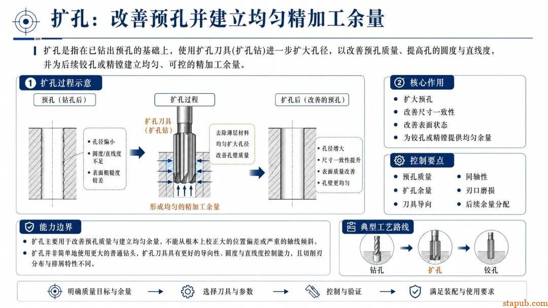 钻、扩、铰、镗、拉、磨、锪孔有什么区别?7种常见孔加工方法一次讲清 钻、扩、铰、镗、拉、磨、锪孔有什么区别?7种常见孔加工方法一次讲清