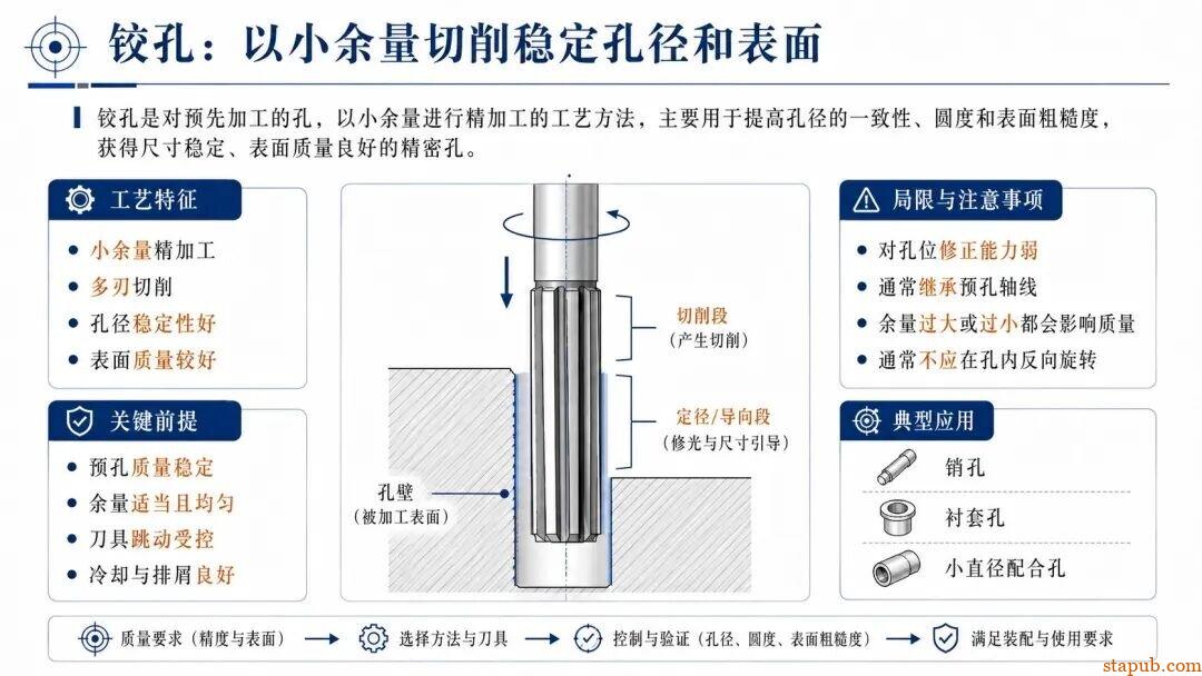 钻、扩、铰、镗、拉、磨、锪孔有什么区别?7种常见孔加工方法一次讲清 钻、扩、铰、镗、拉、磨、锪孔有什么区别?7种常见孔加工方法一次讲清