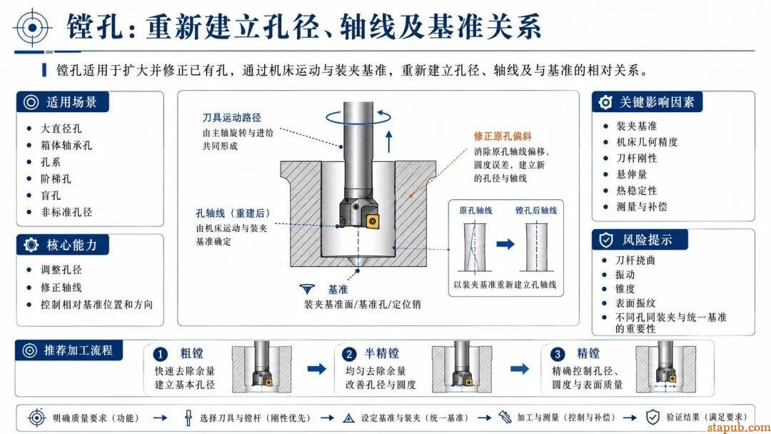 钻、扩、铰、镗、拉、磨、锪孔有什么区别?7种常见孔加工方法一次讲清 钻、扩、铰、镗、拉、磨、锪孔有什么区别?7种常见孔加工方法一次讲清